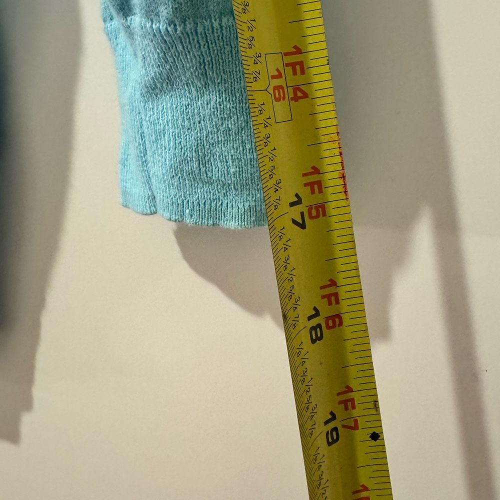 The Limited Sky Blue Cardigan with Ivory Accents - Picture 5 of 5